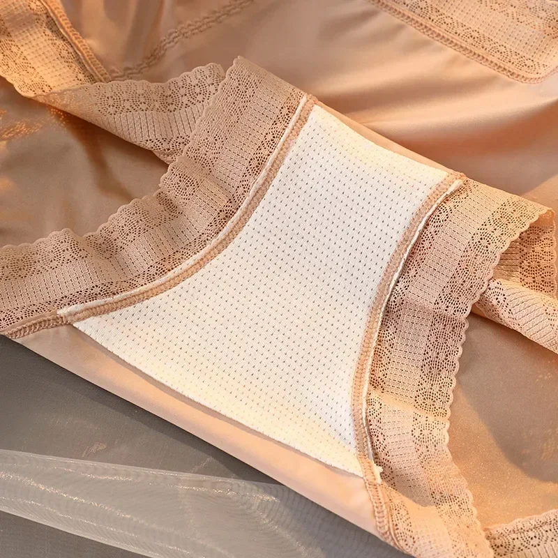 4pcs Solid Sexy Underpants Girls' Lingerie Lace Underwear Panties Cotton Briefs Waist Women's Color Seamless Lingerie High
4pcs Solid Sexy Underpants Girls' Lingerie Lace Underwear Panties Cotton Briefs Waist Women's Color Seamless Lingerie High