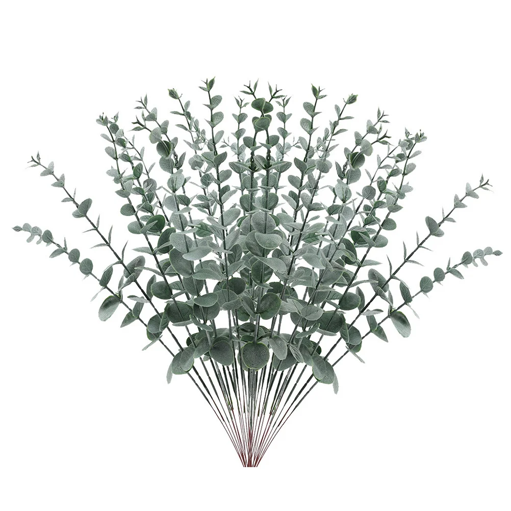 Eucalyptus Artificial Flowers Fake Leaves Bouquet Stems Leafdecoration Faux Picksstem Branches Dried Decorative Simulation
Eucalyptus Artificial Flowers Fake Leaves Bouquet Stems Leafdecoration Faux Picksstem Branches Dried Decorative Simulation