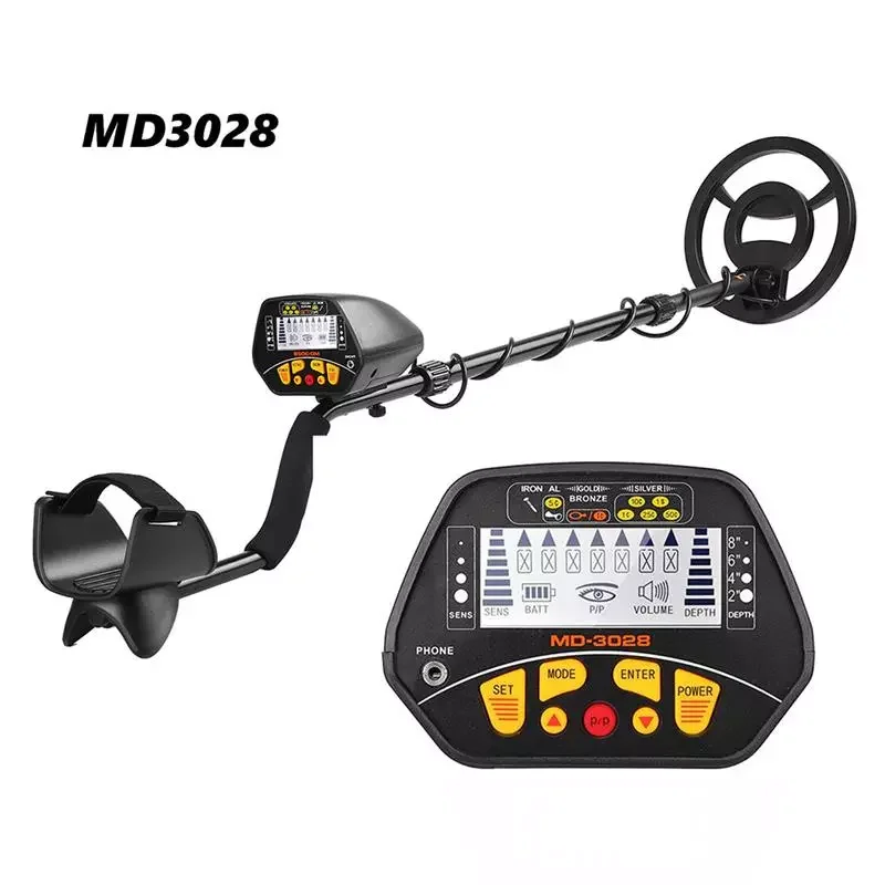 MD 3028 Metal Detector Adjustable High Sensitivity Underground Metal Detector Professional Handheld Gold Finder With LCD
MD 3028 Metal Detector Adjustable High Sensitivity Underground Metal Detector Professional Handheld Gold Finder With LCD