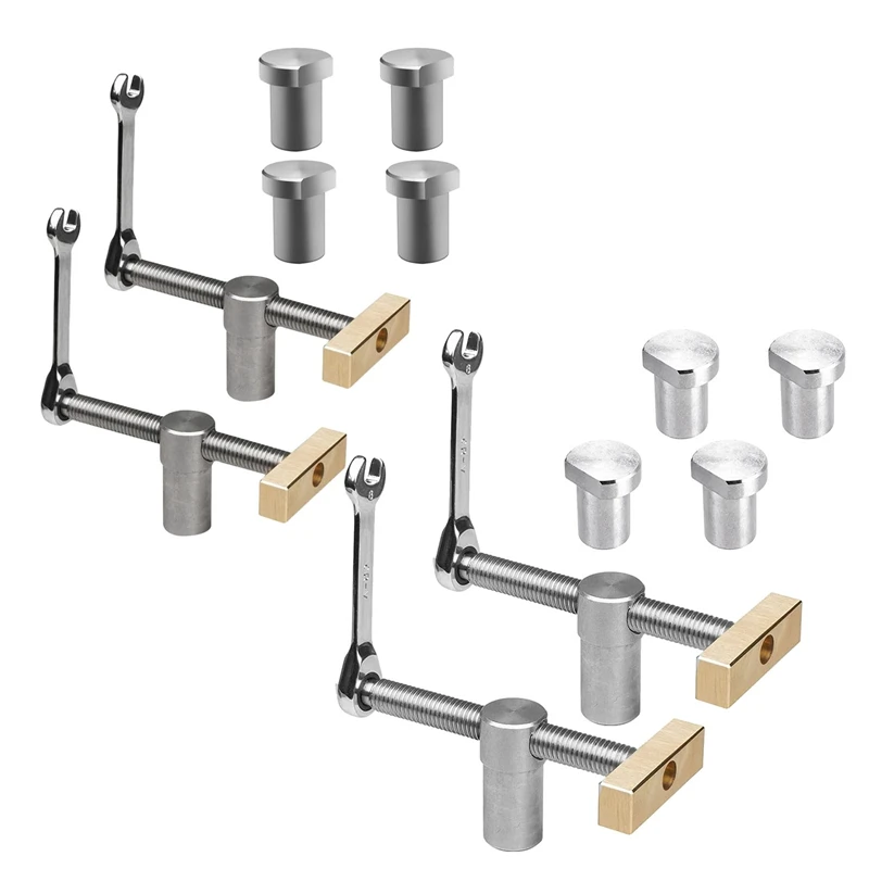 Dog Hole Clamps - 2 Adjustable Woodworking Desk Clamps - Bench Woodworking With 4 Pcs Bench Dog Holes
Dog Hole Clamps - 2 Adjustable Woodworking Desk Clamps - Bench Woodworking With 4 Pcs Bench Dog Holes