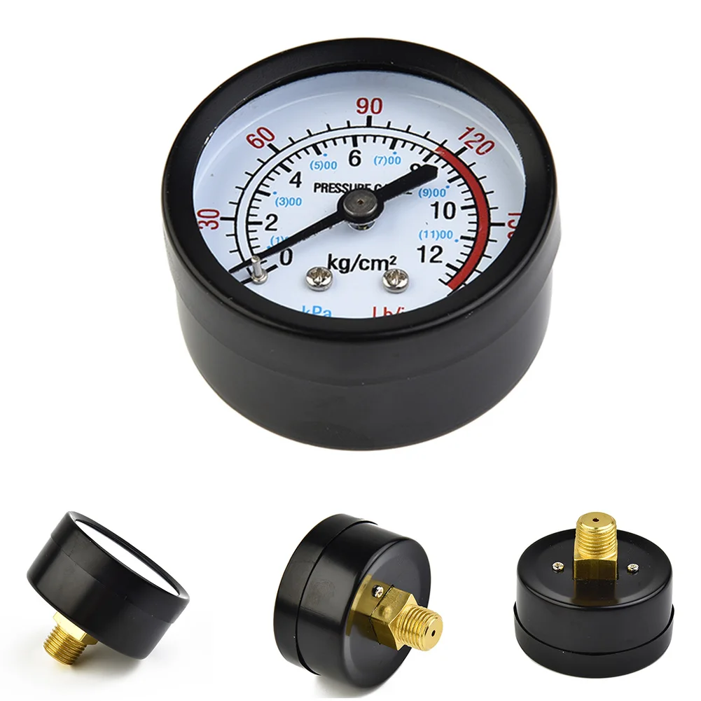 Bar Air Pressure Gauge 13mm 1/4 BSP Thread 0-180 PSI 0-12 Manometer Double Scale For Air Compressor Tool Parts
Bar Air Pressure Gauge 13mm 1/4 BSP Thread 0-180 PSI 0-12 Manometer Double Scale For Air Compressor Tool Parts