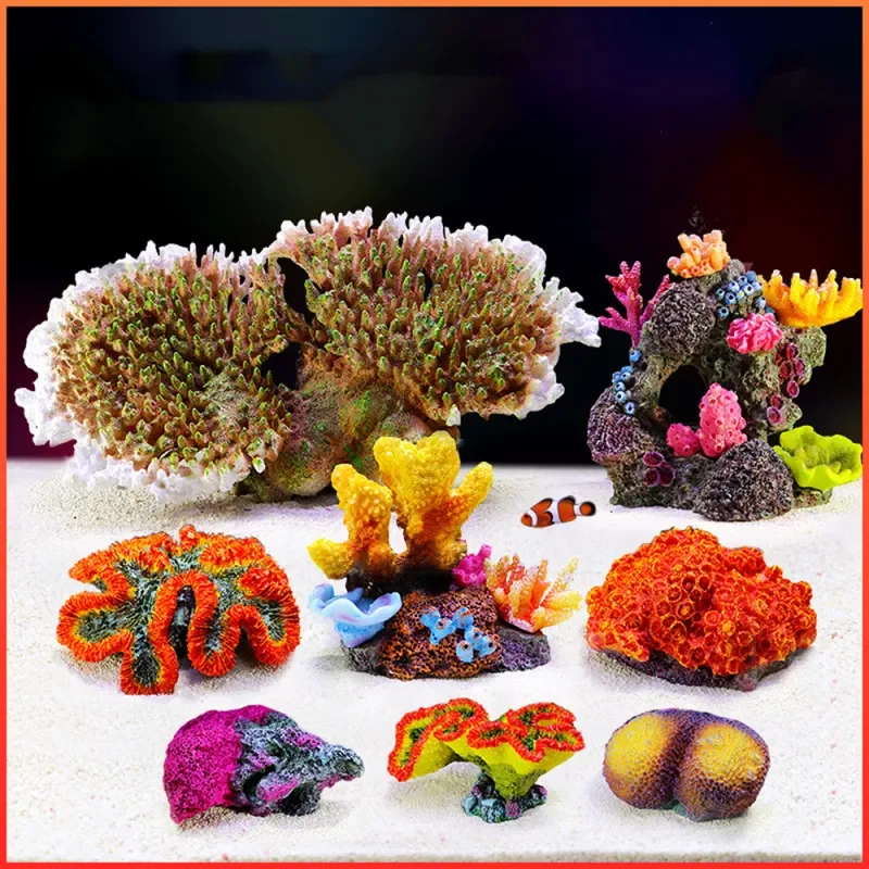 Aquarium Artificial Colorful Resin Coral Ornaments Simulation Water Plant For Fish Tank Landscape Decoration
Aquarium Artificial Colorful Resin Coral Ornaments Simulation Water Plant For Fish Tank Landscape Decoration