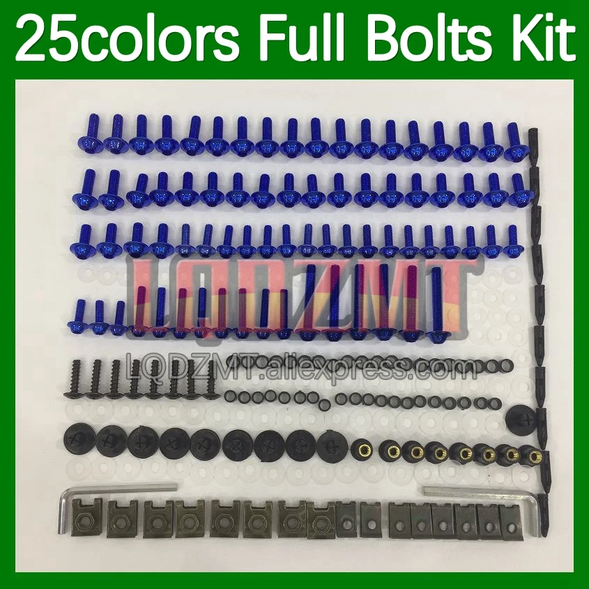 268pcs Body Bolt Full Screws Kit For KAWASAKI NINJA ZZR250 ZZR-250 90 91 92 93 94 95 96 97 98 99 90-99 Fairing Bolts screw Nut
268pcs Body Bolt Full Screws Kit For KAWASAKI NINJA ZZR250 ZZR-250 90 91 92 93 94 95 96 97 98 99 90-99 Fairing Bolts screw Nut