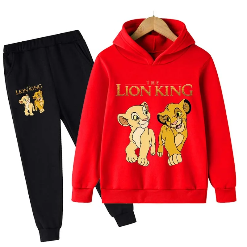 Children's Clothing Set Autumn Long Sleeve Sweater Boys and Girls Clothes Set Lion King Simba Sweater + Pants Set
Children's Clothing Set Autumn Long Sleeve Sweater Boys and Girls Clothes Set Lion King Simba Sweater + Pants Set