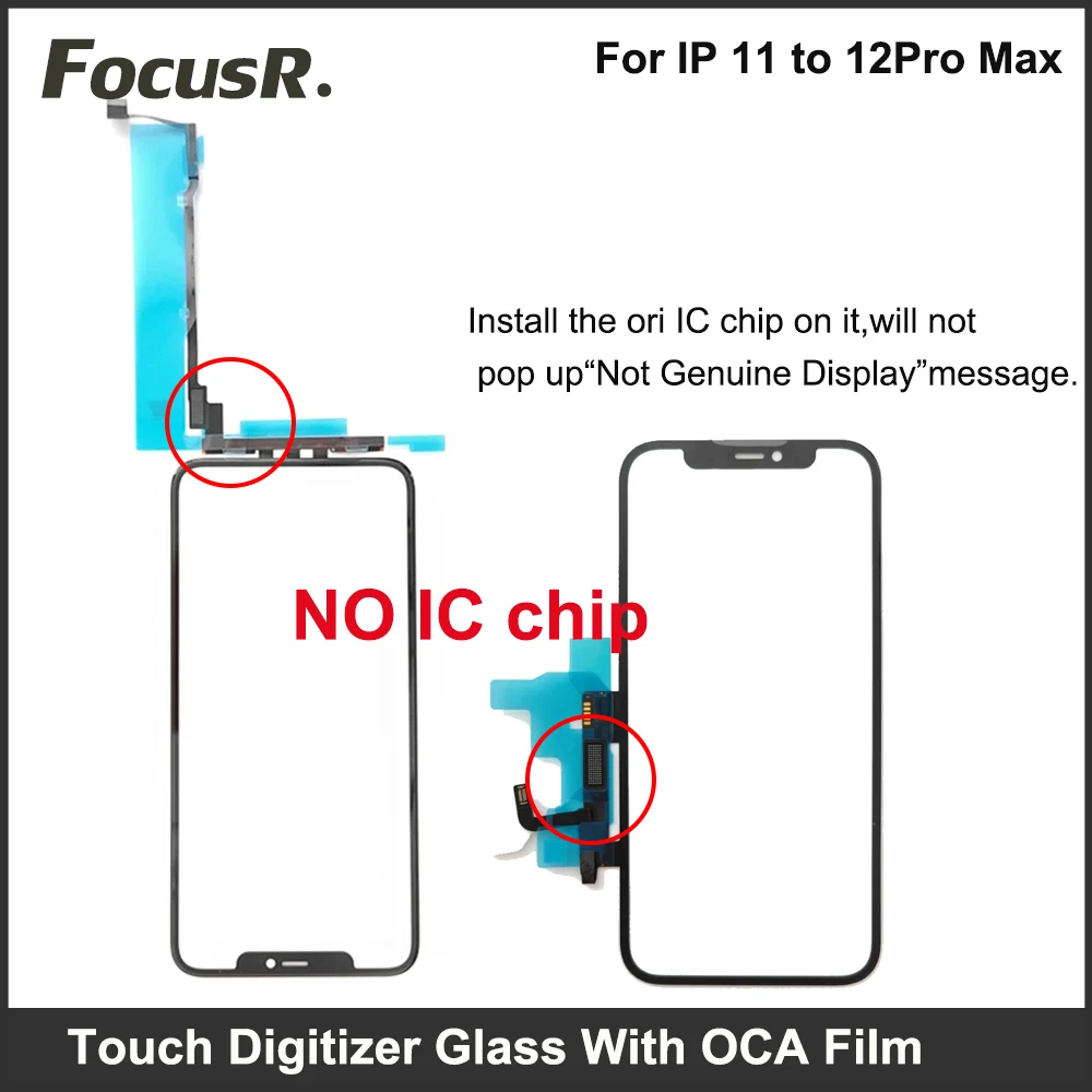 Новый сенсорный экран IC TP с дигитайзером, экран со стеклянной пленкой OCA для iPhone 11, 12 Pro Max, оригинальный сенсорный чип IC, требуется повторная у... 
Новый сенсорный экран IC TP с дигитайзером, экран со стеклянной пленкой OCA для iPhone 11, 12 Pro Max, оригинальный сенсорный чип IC, требуется повторная у...