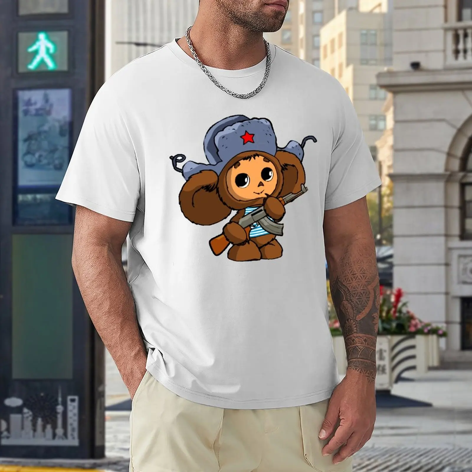 Funny Monkey Anime Russia Чебурашка Cheburashkass (3) T-shirts Vintage Leisure Eur Size
Funny Monkey Anime Russia Чебурашка Cheburashkass (3) T-shirts Vintage Leisure Eur Size
