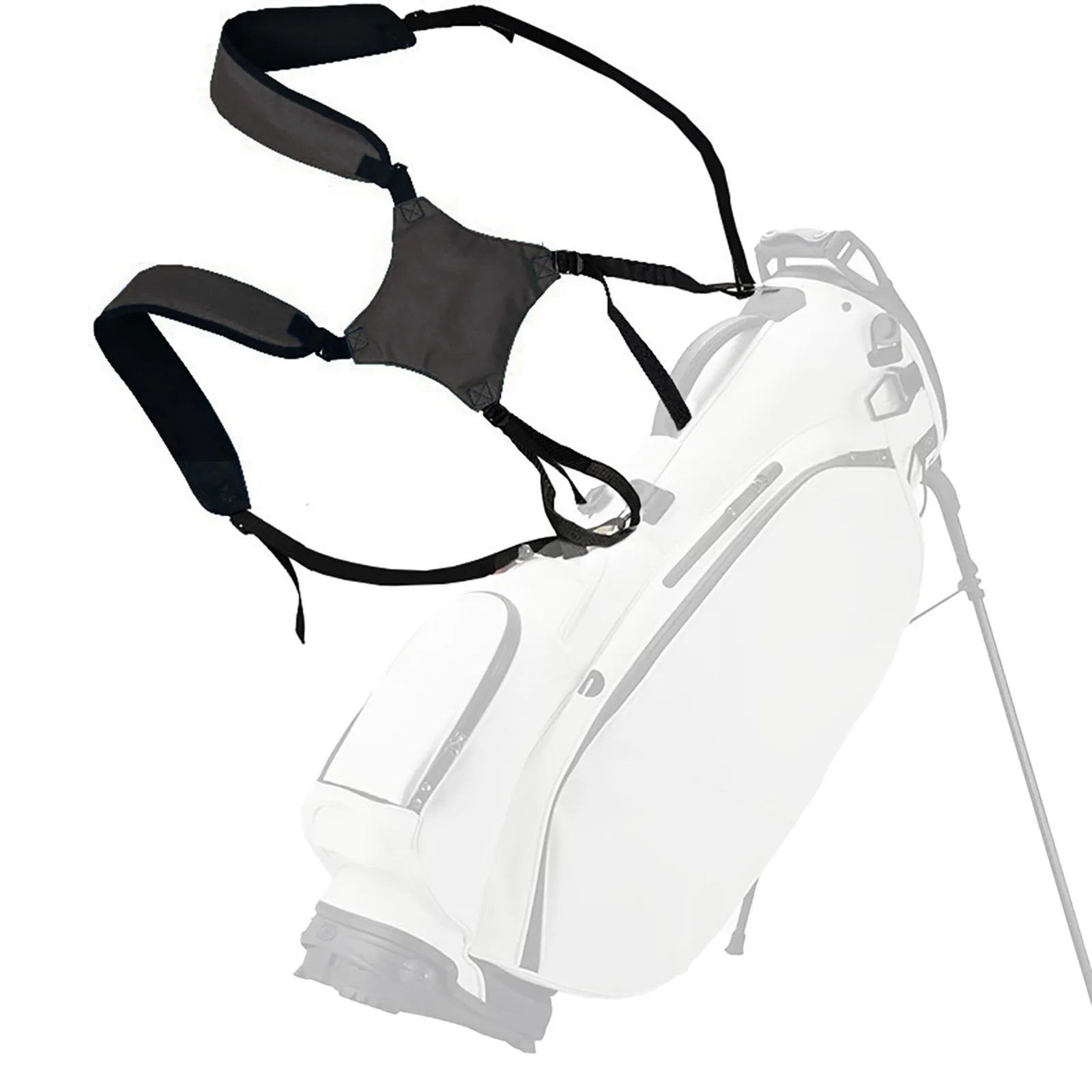 1pc A-Golf Bag Strap Dual 4-point Adjustable Backpack-Golf Bag Straps Breathable Crossover For Taylormade Callaway Golf Supplies
1pc A-Golf Bag Strap Dual 4-point Adjustable Backpack-Golf Bag Straps Breathable Crossover For Taylormade Callaway Golf Supplies