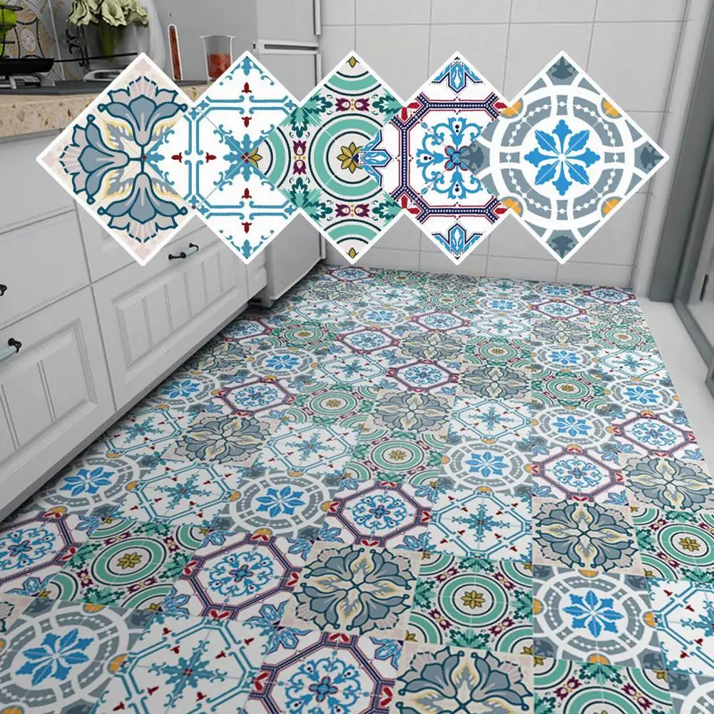 New 5pcs Thickened Surface Tile Sticker Retro Pattern Frosted Floor Sticker Kitchen Bathroom Renovation Waterproof Wall Sticker
New 5pcs Thickened Surface Tile Sticker Retro Pattern Frosted Floor Sticker Kitchen Bathroom Renovation Waterproof Wall Sticker