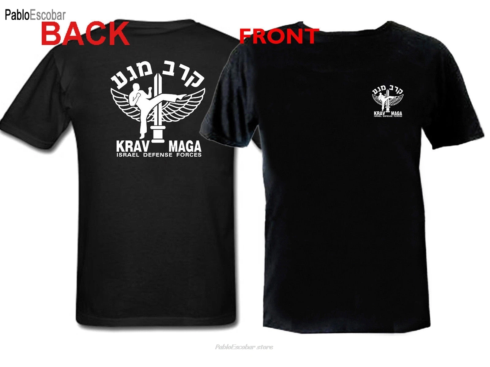 Krav Maga Emblem Front Back Print Cool Black New T-Shirt Casual Customized Pride T Shirt Men New Tshirt Loose
Krav Maga Emblem Front Back Print Cool Black New T-Shirt Casual Customized Pride T Shirt Men New Tshirt Loose