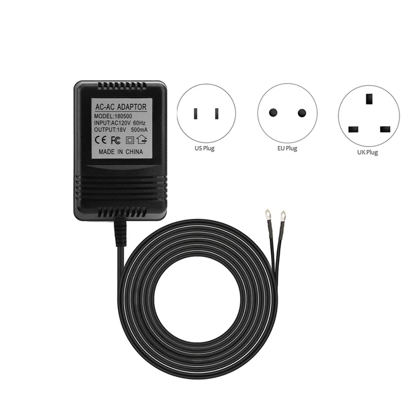 18V AC Power Adapter Transformer Charger For Wifi Smart Video Doorbell Camera Video Intercom Door Bell 
18V AC Power Adapter Transformer Charger For Wifi Smart Video Doorbell Camera Video Intercom Door Bell