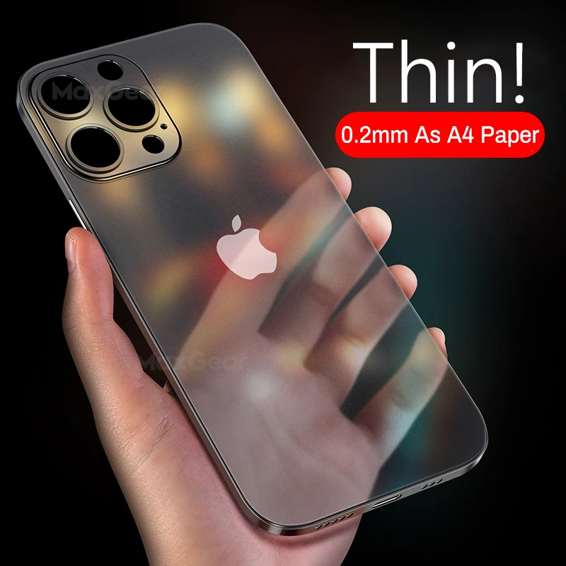 0.2mm Ultra Thin Matte Case For iPhone 12 13 Mini 11 Pro Xs Max X XR SE 2020 7 8 6s Plus Transparent Slim Hard Cover Soft Shell
0.2mm Ultra Thin Matte Case For iPhone 12 13 Mini 11 Pro Xs Max X XR SE 2020 7 8 6s Plus Transparent Slim Hard Cover Soft Shell