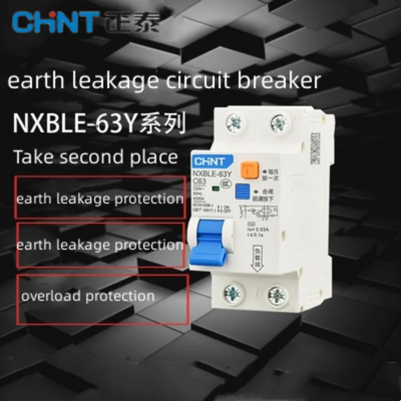 CHINT NXBLE-63Y 6A 10A 16A 32A 63a 10ma 0.01A RCBO 1P + N 230V автоматический выключатель остаточного тока защита от утечки
CHINT NXBLE-63Y 6A 10A 16A 32A 63a 10ma 0.01A RCBO 1P + N 230V автоматический выключатель остаточного тока защита от утечки