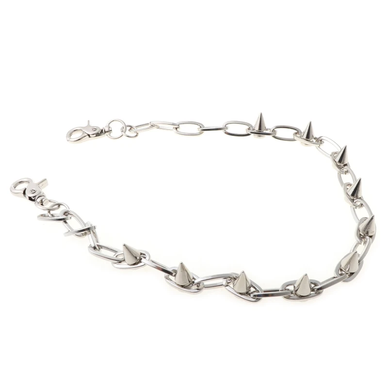 Vintage Unisex Punk Chains Trousers Jeans Chain with Rivet Gothic KeyChain for Cool Boys Girls Street Dropshipping
Vintage Unisex Punk Chains Trousers Jeans Chain with Rivet Gothic KeyChain for Cool Boys Girls Street Dropshipping