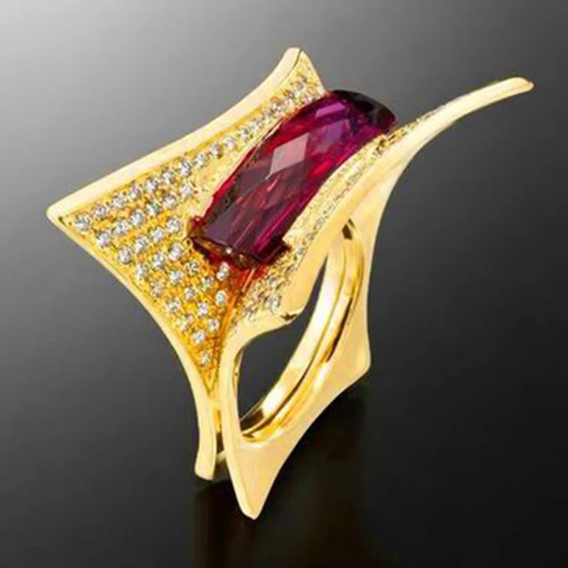 Milangirl Design Geometric Red Square Zircon Cocktail Party Bridal Ring for Women Wedding Anniversary Jewelry Rings Accessories
Milangirl Design Geometric Red Square Zircon Cocktail Party Bridal Ring for Women Wedding Anniversary Jewelry Rings Accessories