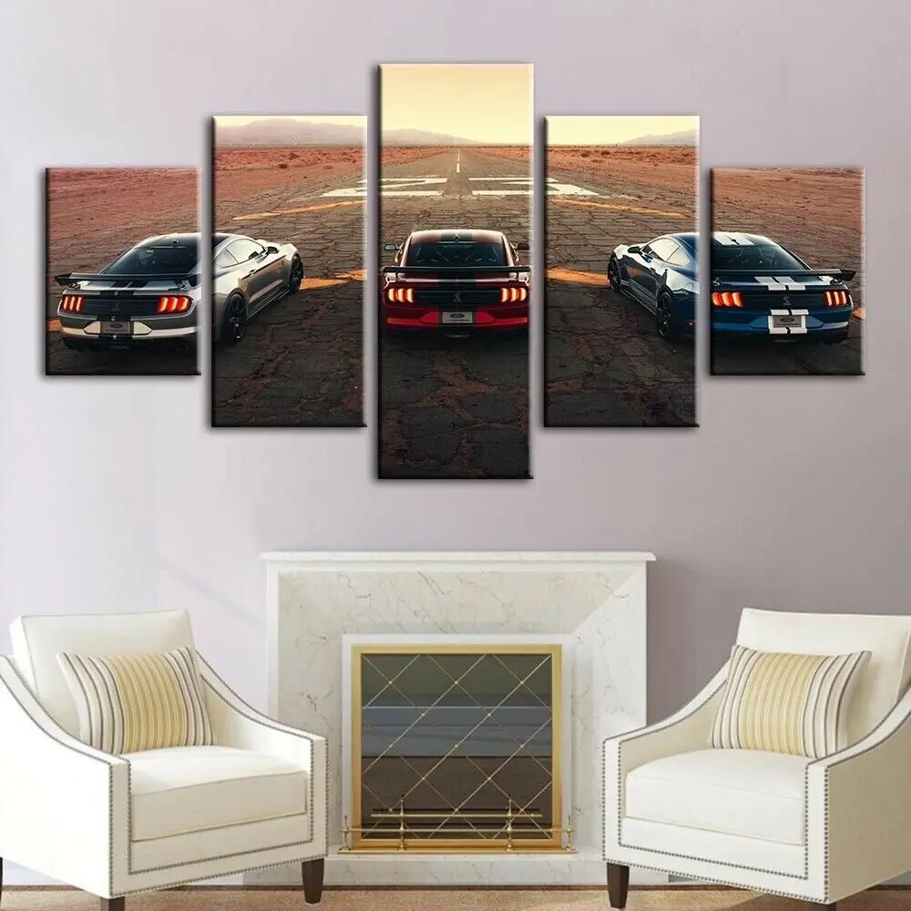 Mustang Sports Car Racing Poster 5 Panel Canvas Print Wall Art Home Decor HD Print Pictures No Framed 5 Piece Room Decor
Mustang Sports Car Racing Poster 5 Panel Canvas Print Wall Art Home Decor HD Print Pictures No Framed 5 Piece Room Decor