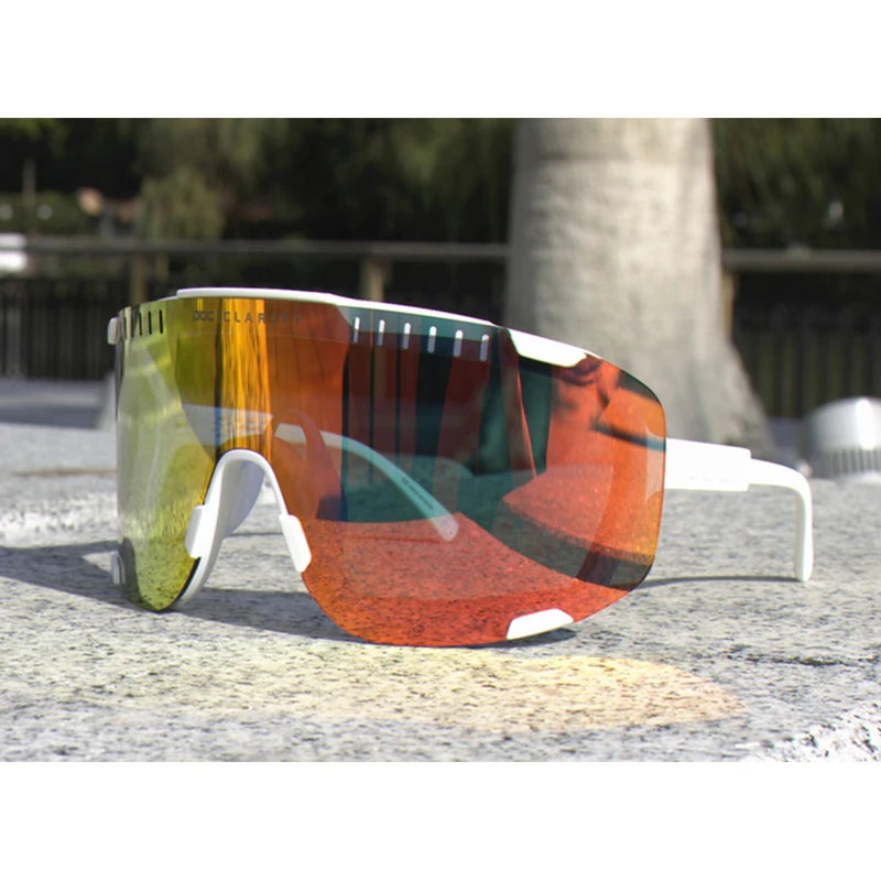 4 Lens Polarized POC Devour Sunglasses MTB Cycling Glasses Men Women UV400 Mountain Road Bike Sunglasses Gafas Ciclismo Goggles
4 Lens Polarized POC Devour Sunglasses MTB Cycling Glasses Men Women UV400 Mountain Road Bike Sunglasses Gafas Ciclismo Goggles