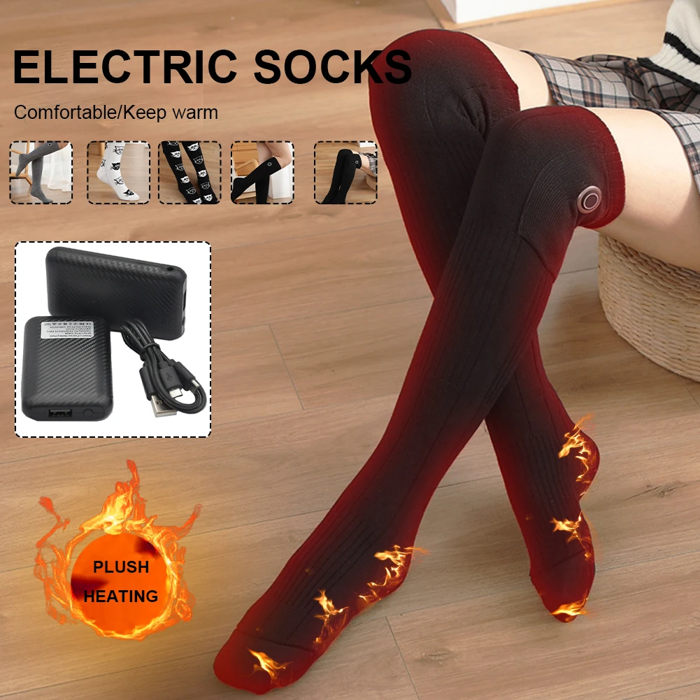 Self Heated Socks for Men Women Breathable USB Rechargeable Electric Socks Foot Warmer Thermal Socks for Outdoor Activities
Self Heated Socks for Men Women Breathable USB Rechargeable Electric Socks Foot Warmer Thermal Socks for Outdoor Activities
