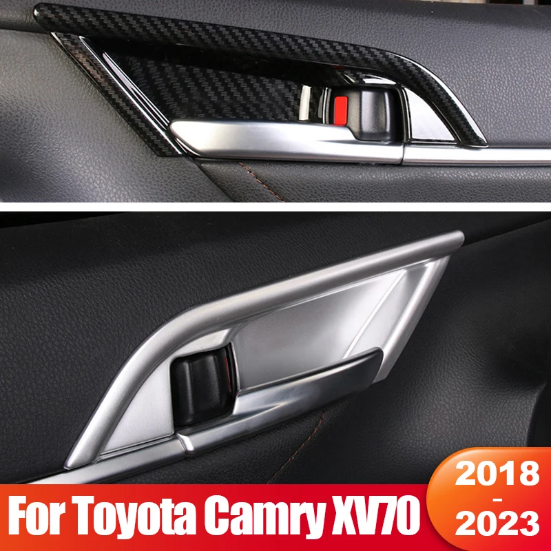 For Toyota Camry 70 XV70 2018 2019 2020 2021 2022 2023 Hybrid Car Inner Door Handle Bowl Decoration Covers Interior Accessories
For Toyota Camry 70 XV70 2018 2019 2020 2021 2022 2023 Hybrid Car Inner Door Handle Bowl Decoration Covers Interior Accessories