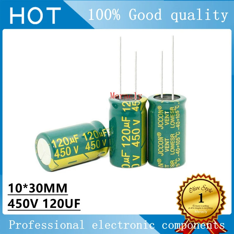5PCS 450V 120 мкФ Алюминий электролитические конденсаторы собственную фабрику долгий срок службы высокочастотный сварочный аппарат с низким со...
5PCS 450V 120 мкФ Алюминий электролитические конденсаторы собственную фабрику долгий срок службы высокочастотный сварочный аппарат с низким со...