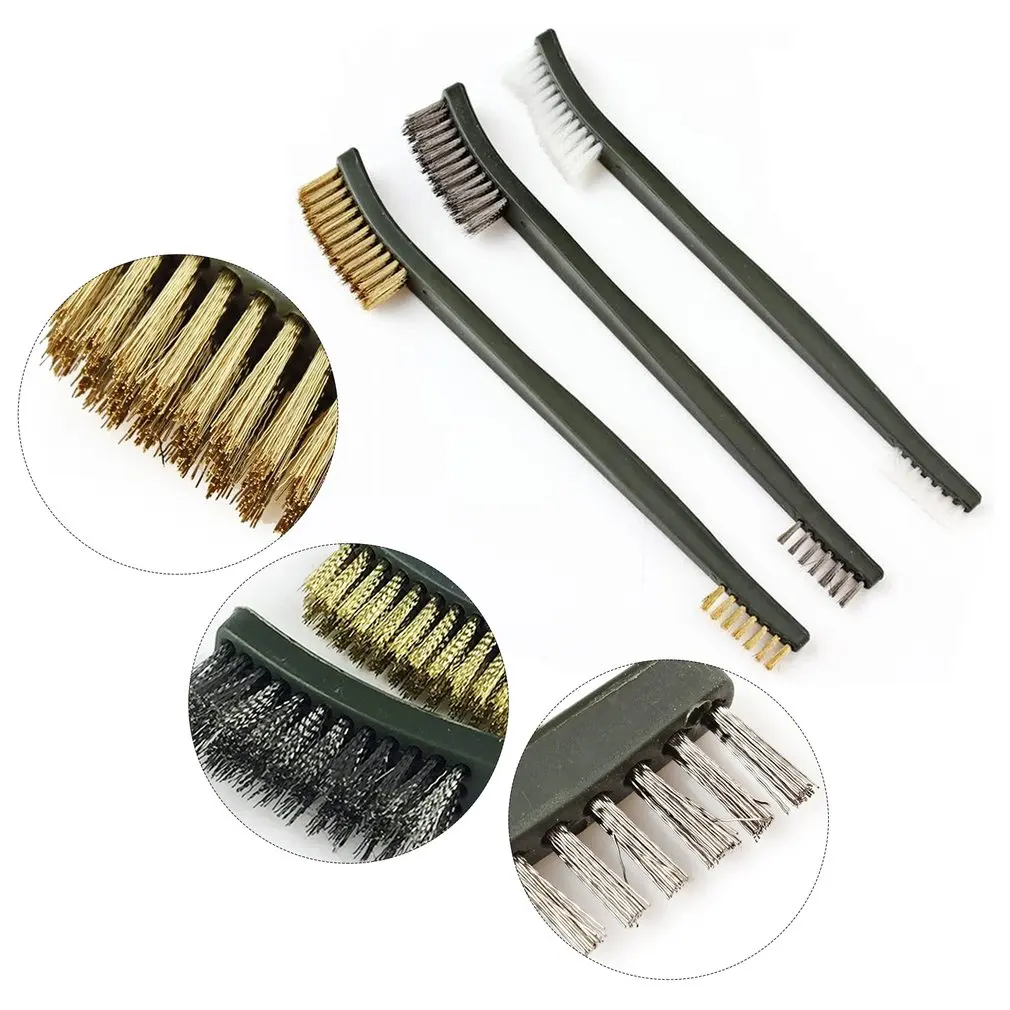 3pcs Wire Brush Set Steel Metal Brass Nylon Cleaning Polishing Rust Brush Gas Stove Metal Cleaning Brush Tool
3pcs Wire Brush Set Steel Metal Brass Nylon Cleaning Polishing Rust Brush Gas Stove Metal Cleaning Brush Tool