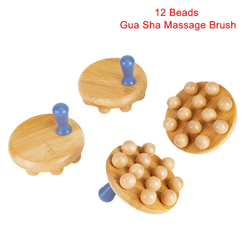 12 Beads Handheld Gua Sha Massage Brush Natural Wood Waist Leg Body Meridian Scraping SPA Therapy Anti Cellulite Relaxation Tool
12 Beads Handheld Gua Sha Massage Brush Natural Wood Waist Leg Body Meridian Scraping SPA Therapy Anti Cellulite Relaxation Tool