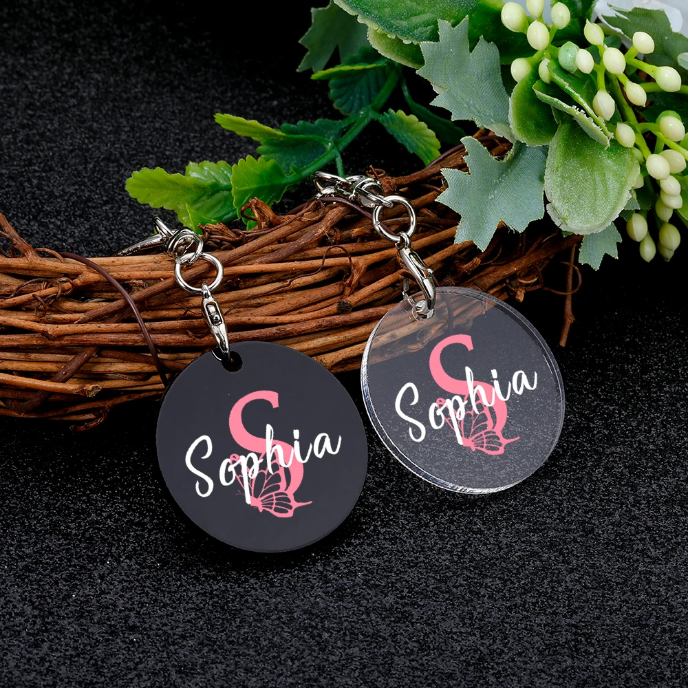 Couple Keychain Customized Name Initials Key Chain Personalized Gift for Boyfriend Girlfriend Custom Acrylic Key Chains for Bags
Couple Keychain Customized Name Initials Key Chain Personalized Gift for Boyfriend Girlfriend Custom Acrylic Key Chains for Bags