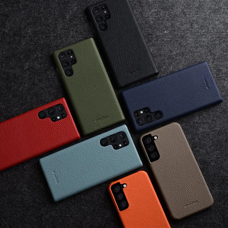 Melkco Genuine Leather Case for Samsung Galaxy S22 Ultra S23 Plus S21+ Luxury Business Handmade Cowhide Leather Back Cover
Melkco Genuine Leather Case for Samsung Galaxy S22 Ultra S23 Plus S21+ Luxury Business Handmade Cowhide Leather Back Cover