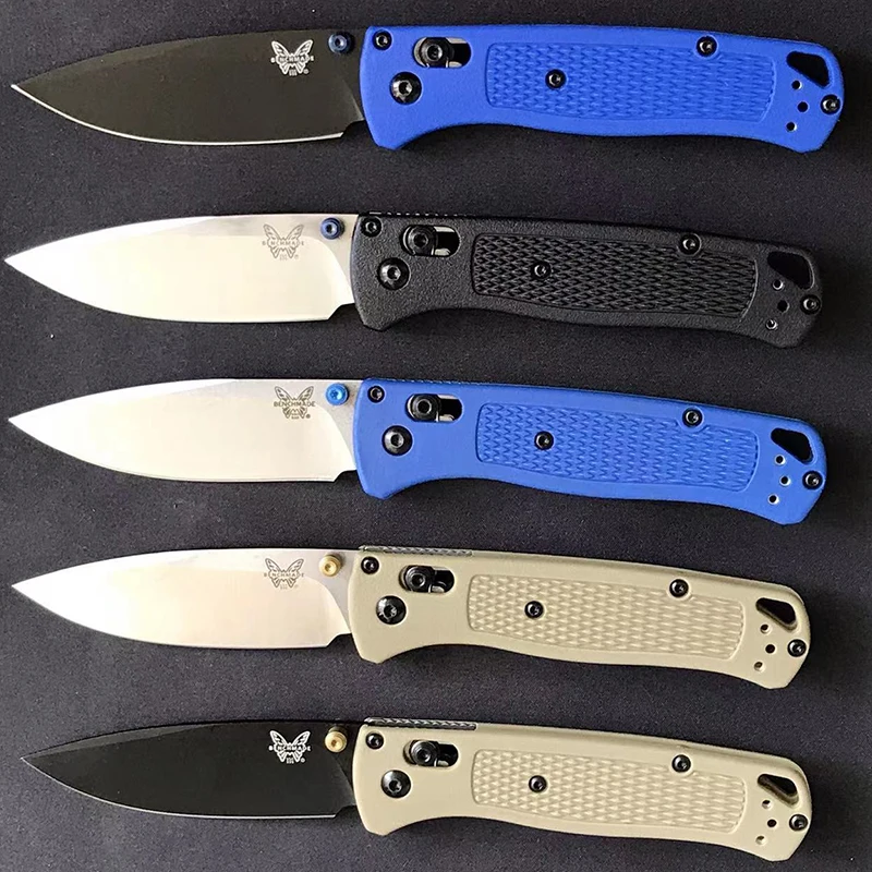 Multiple Color Benchamde 535 Bugout Folding Knife Fiber Handle Outdoor Hunting Survival Safety Defense Pocket Knives EDC Tool
Multiple Color Benchamde 535 Bugout Folding Knife Fiber Handle Outdoor Hunting Survival Safety Defense Pocket Knives EDC Tool