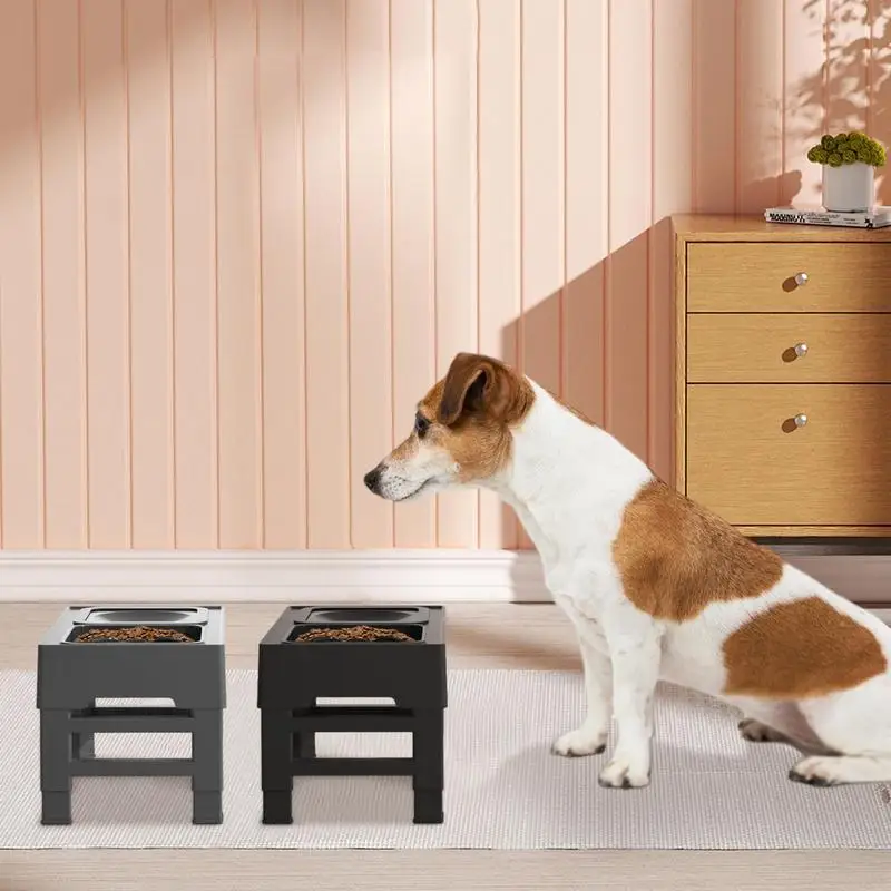 Подъемные миски для собак, регулируемая подставка для корма для собак 4 высоты с чашами для маленьких, средних и больших собак и кошек, стол для медленной кормушки домашних животных
Подъемные миски для собак, регулируемая подставка для корма для собак 4 высоты с чашами для маленьких, средних и больших собак и кошек, стол для медленной кормушки домашних животных