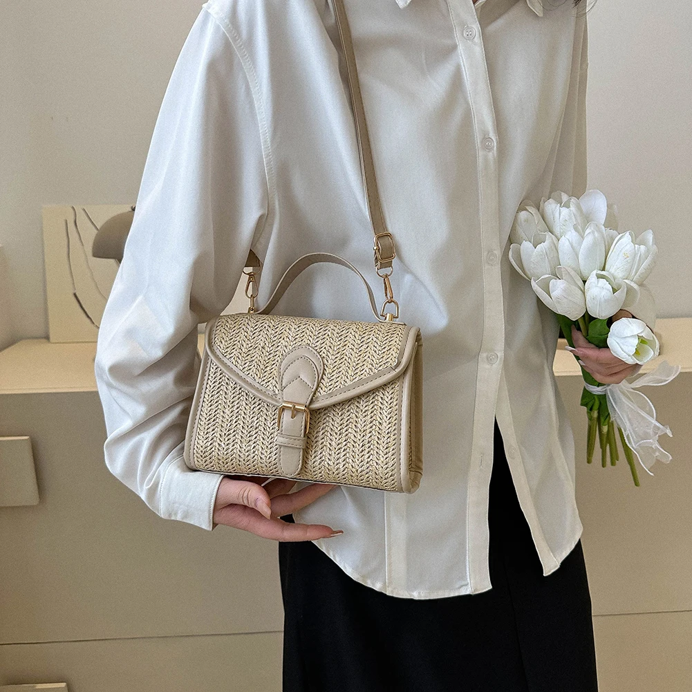 Woven Straw Shoulder Bag Female Crossbody Bags for Women 2023 Designer Bag Summer Beach Handbags Phone Purse Travel Shopper Bag
Woven Straw Shoulder Bag Female Crossbody Bags for Women 2023 Designer Bag Summer Beach Handbags Phone Purse Travel Shopper Bag