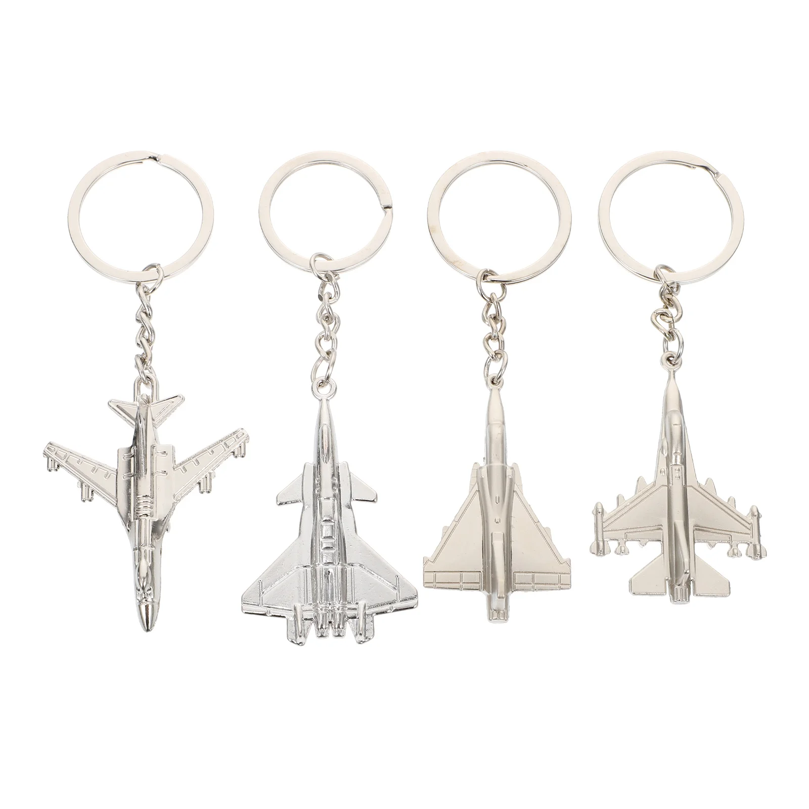 4pcs Exquisite Airplane Keyrings Zinc Alloy Keyholder Decors Bag Hanging Decors Random Style
4pcs Exquisite Airplane Keyrings Zinc Alloy Keyholder Decors Bag Hanging Decors Random Style