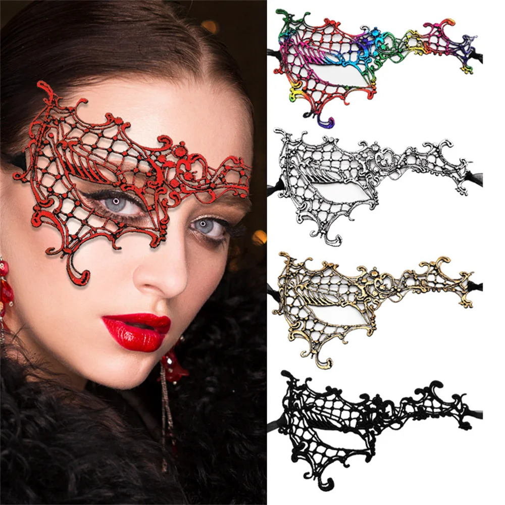 1Pcs Masquerade Masks Multicolored Lace One-Eyed Half Face Masks Costumes Party Accessory for Halloween Carnival Prom Decoration
1Pcs Masquerade Masks Multicolored Lace One-Eyed Half Face Masks Costumes Party Accessory for Halloween Carnival Prom Decoration