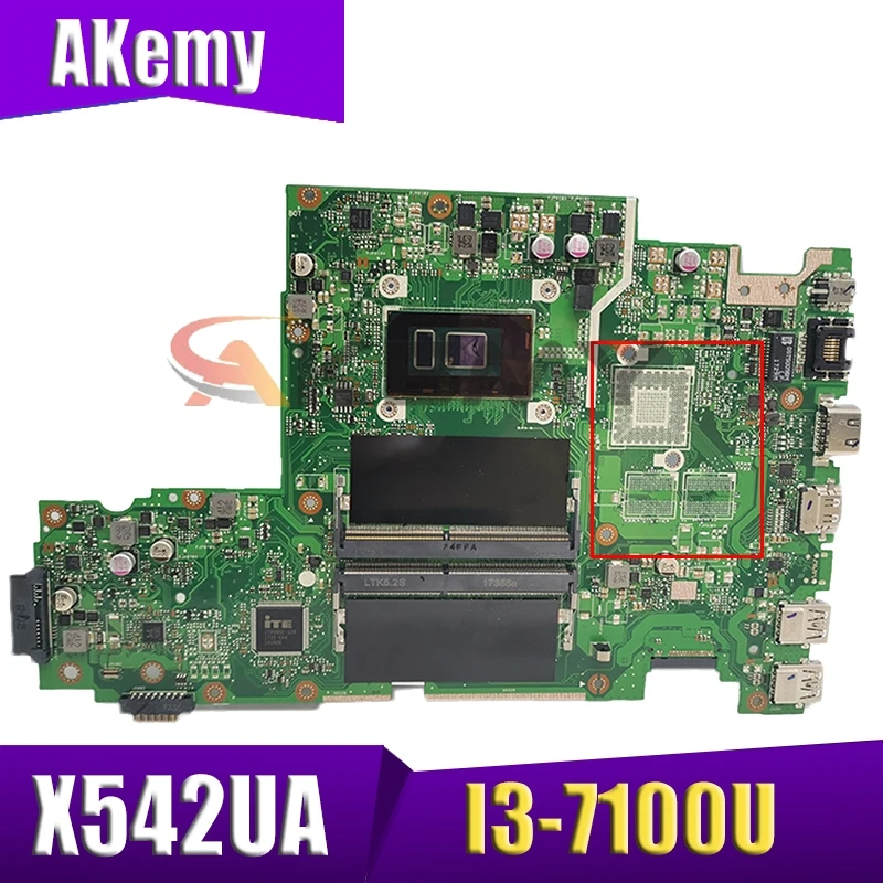 Материнская плата AKemy X542UA для ноутбука Asus X542U X542UR X542UQ X542UN X542URR X542UA, материнская плата
Материнская плата AKemy X542UA для ноутбука Asus X542U X542UR X542UQ X542UN X542URR X542UA, материнская плата