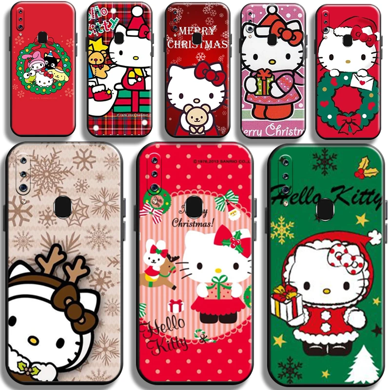 Christmas Hello Kitty Kuromi For Samsung Galaxy A60 Phone Case Shockproof Cases Soft Back Coque Funda Black Liquid Silicon
Christmas Hello Kitty Kuromi For Samsung Galaxy A60 Phone Case Shockproof Cases Soft Back Coque Funda Black Liquid Silicon