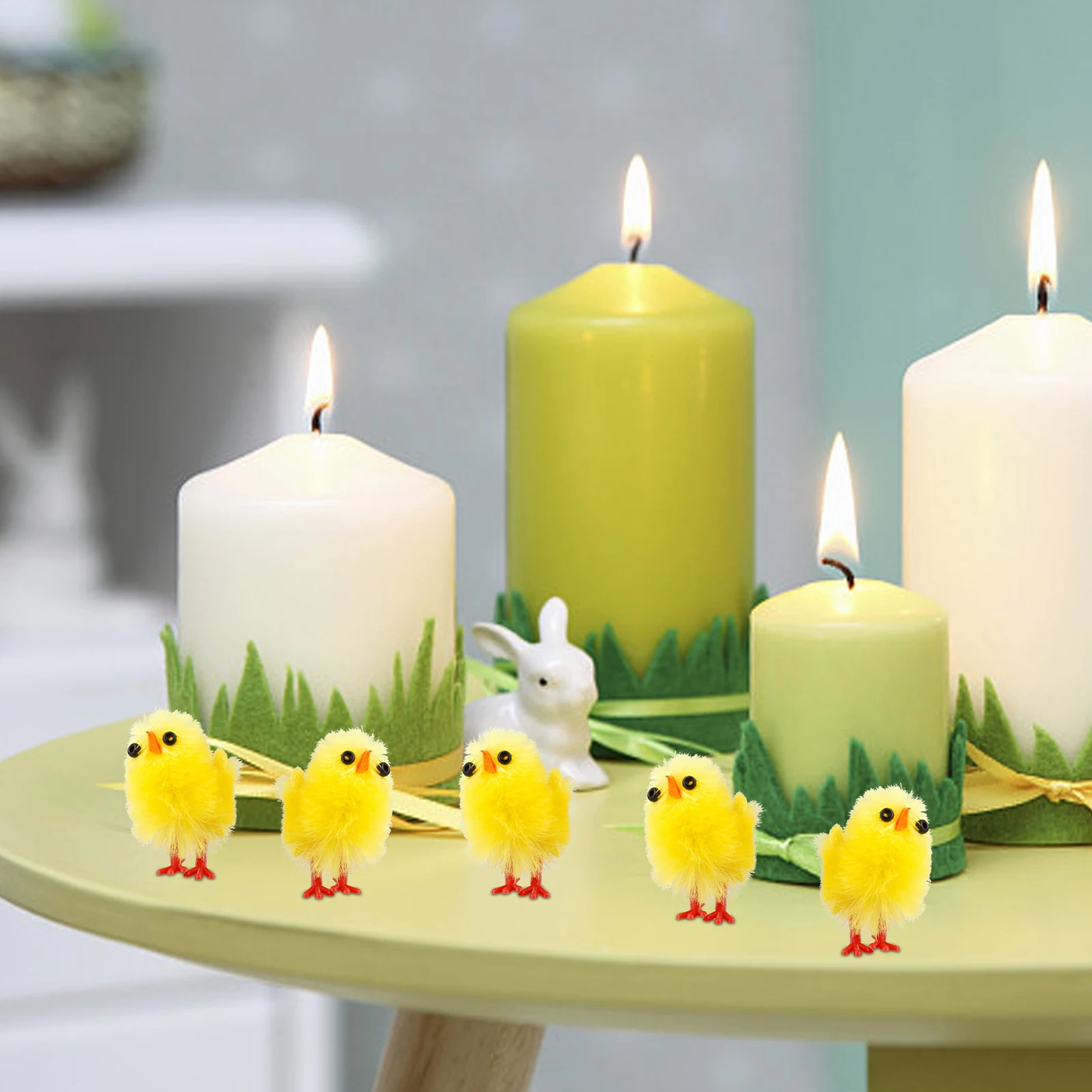 60 Pieces Mini Easter Chicks Easter Ornaments Decorate Your Lawn Garden Balcony Living Room Etc Festival Toys For Children
60 Pieces Mini Easter Chicks Easter Ornaments Decorate Your Lawn Garden Balcony Living Room Etc Festival Toys For Children
