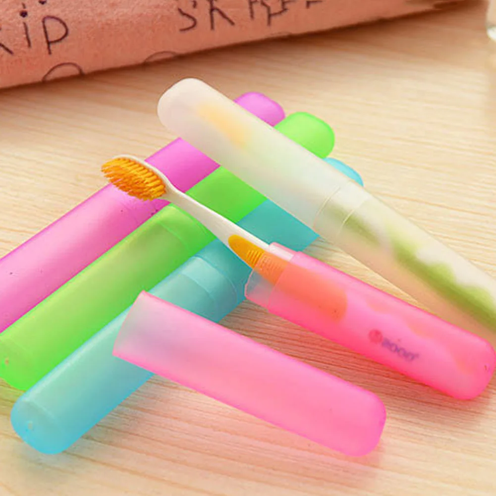Lovely Convenient Toothbrush Box Portable Travel Hiking Camping Toothbrush Protect Holder Case Home Bathroom Accessories 
Lovely Convenient Toothbrush Box Portable Travel Hiking Camping Toothbrush Protect Holder Case Home Bathroom Accessories