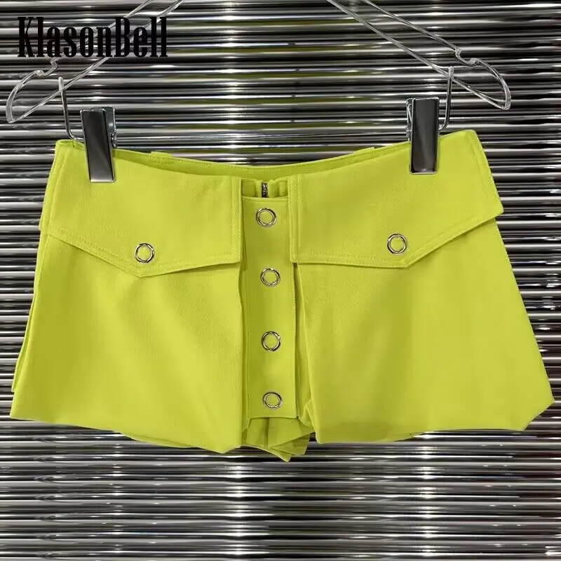 4.23 KlasonBell Fashion Vintage Big Pocket Decoration Low Waist Loose Casual Shorts Women
4.23 KlasonBell Fashion Vintage Big Pocket Decoration Low Waist Loose Casual Shorts Women