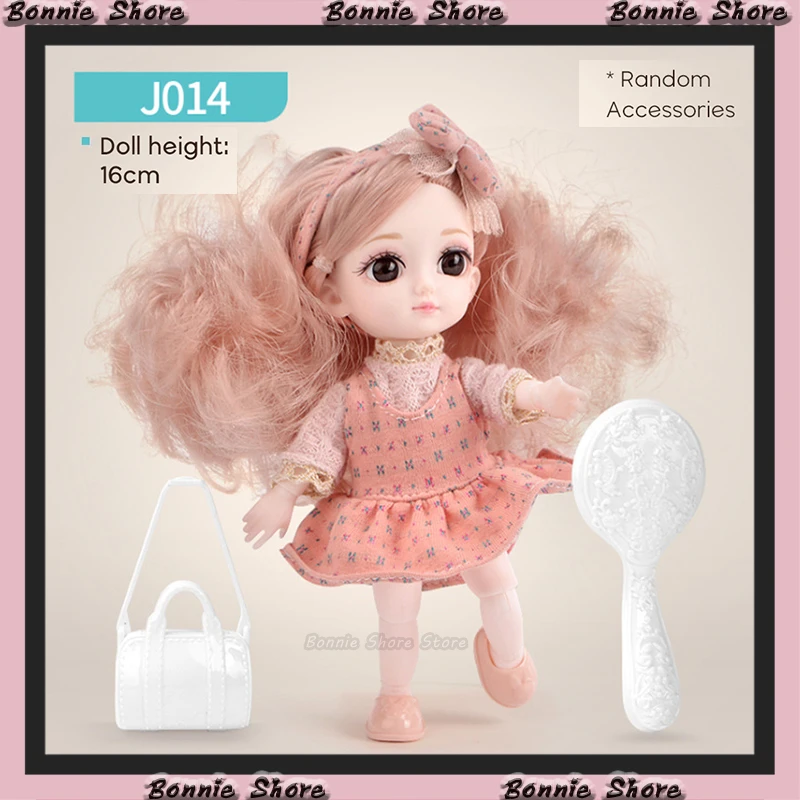 16cm 1/12 Princess Bjd Doll With Clothes And Shoes Play House 3d Eyes Dress Up Movable 13 Joints Fashion Model Girl Gifts Child
16cm 1/12 Princess Bjd Doll With Clothes And Shoes Play House 3d Eyes Dress Up Movable 13 Joints Fashion Model Girl Gifts Child