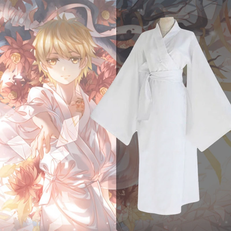 Unisex Anime Noragami Yukine Cosplay Costume White Robe Japanese Kimono Halloween Carnival Party Outfit for Womens Mens S-XXL
Unisex Anime Noragami Yukine Cosplay Costume White Robe Japanese Kimono Halloween Carnival Party Outfit for Womens Mens S-XXL