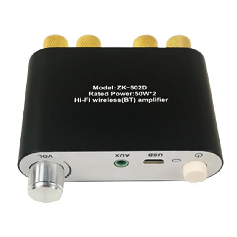 Цифровой мини-усилитель TPA3116D2, Bluetooth 5,0, стерео Hi-Fi усилитель мощности для домашнего аудио, аудиоресивер USB DAC 50Wx2
Цифровой мини-усилитель TPA3116D2, Bluetooth 5,0, стерео Hi-Fi усилитель мощности для домашнего аудио, аудиоресивер USB DAC 50Wx2