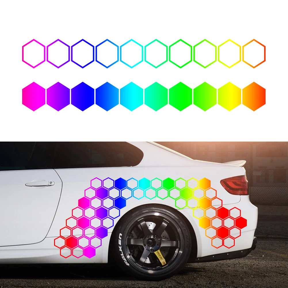 Personalized Car Sticker Car Side Body Decals Honeycomb Side Door Sticker Car Decorative Vinyl Decals Auto Exterior Accessories
Personalized Car Sticker Car Side Body Decals Honeycomb Side Door Sticker Car Decorative Vinyl Decals Auto Exterior Accessories