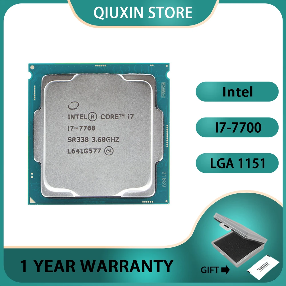 Процессор Intel Core i7-7700 i7 7700, 8 Мб, 65 Вт, ЦП 3,6 ГГц, четырехъядерный, восемь потоков, LGA 1151
Процессор Intel Core i7-7700 i7 7700, 8 Мб, 65 Вт, ЦП 3,6 ГГц, четырехъядерный, восемь потоков, LGA 1151