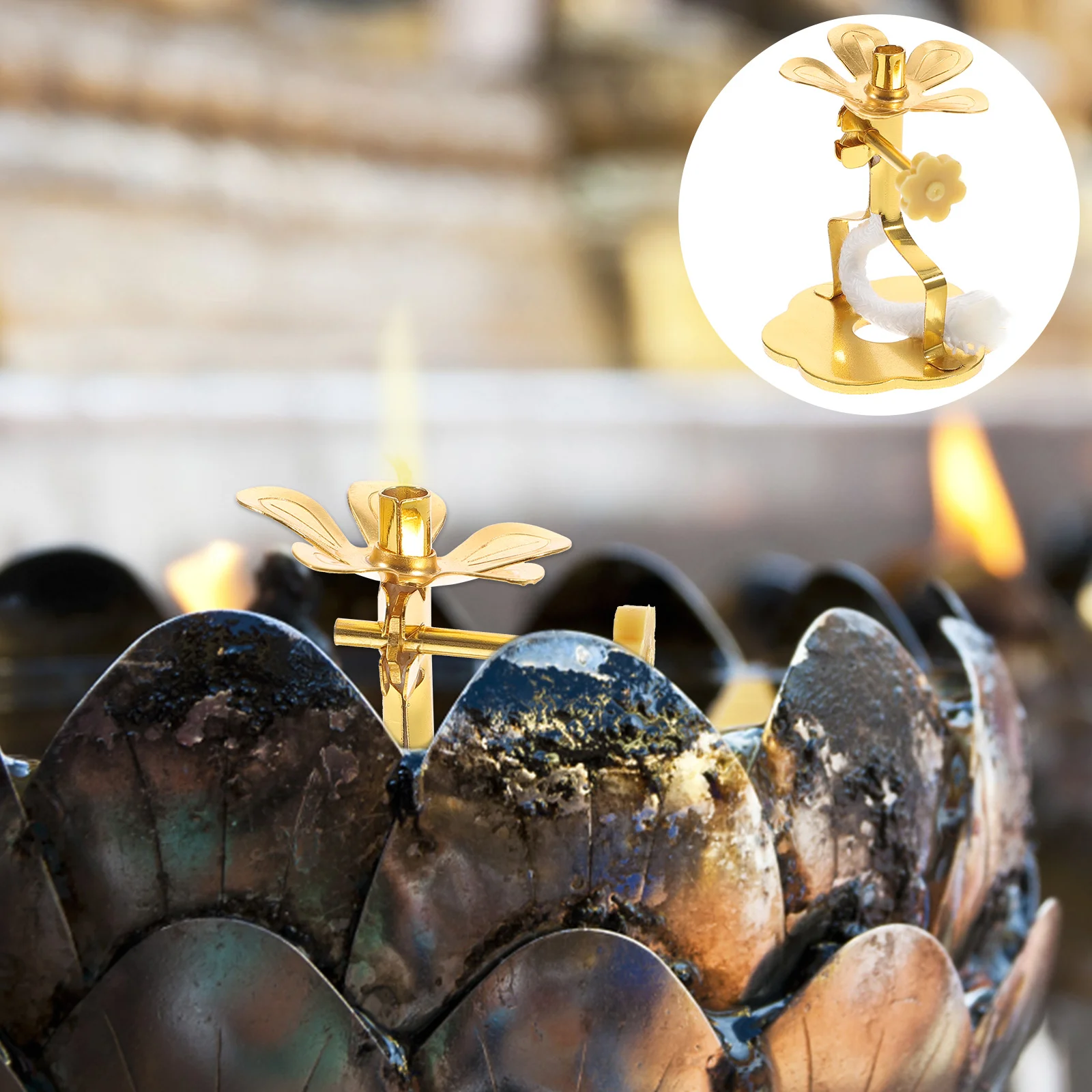 Wick Lamp Holder Oil Burner Rackbutter Wicks Standbuddhistkerosene Replacement Ghee Supplies Lampsglass Stick Floating Holders
Wick Lamp Holder Oil Burner Rackbutter Wicks Standbuddhistkerosene Replacement Ghee Supplies Lampsglass Stick Floating Holders