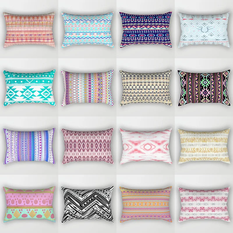 Beautiful Different Geometry Shape Pillow Covers Short Plush Rectangle Small Pillow Cases Size 50cm By 30cm
Beautiful Different Geometry Shape Pillow Covers Short Plush Rectangle Small Pillow Cases Size 50cm By 30cm