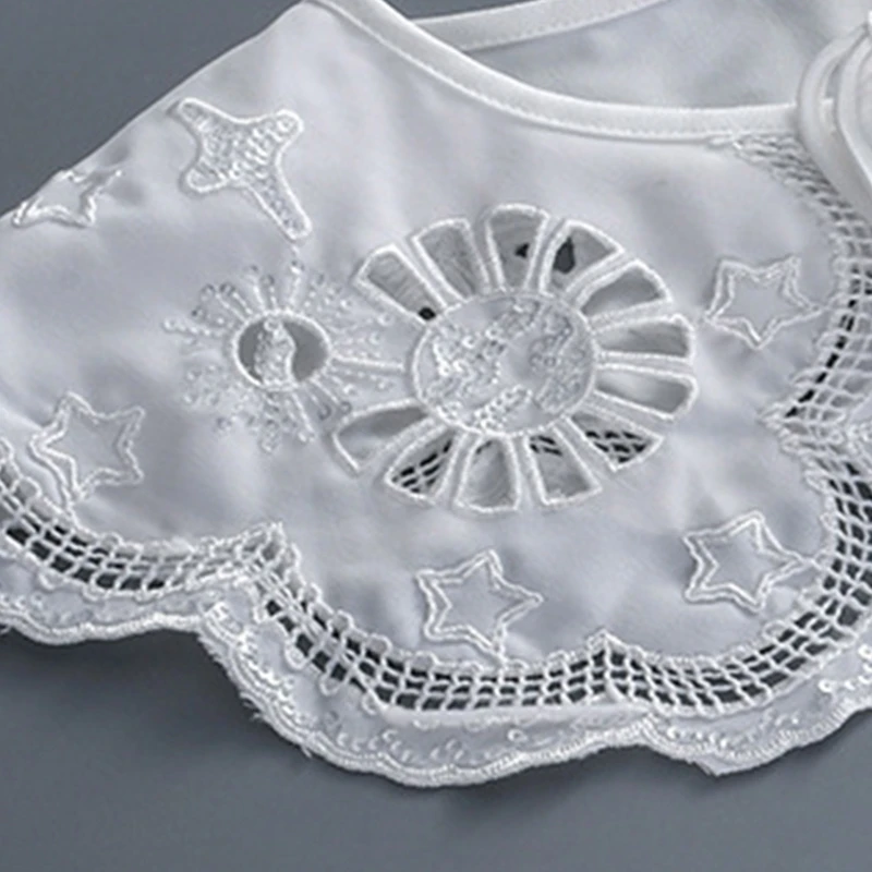 Hollow Out Star Doll False Collar Ladies Shawl Wrap Detachable Embroidered Sequins Beading Mini Cape Clothes Accessories
Hollow Out Star Doll False Collar Ladies Shawl Wrap Detachable Embroidered Sequins Beading Mini Cape Clothes Accessories