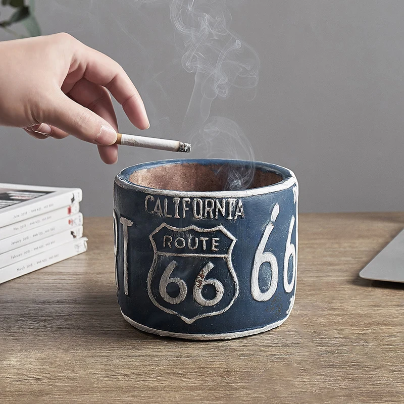 Retro Style Home Ashtray Large Decoration European Fashion Creative Personality Trend Bar Dormitory Living Room Decoration
Retro Style Home Ashtray Large Decoration European Fashion Creative Personality Trend Bar Dormitory Living Room Decoration