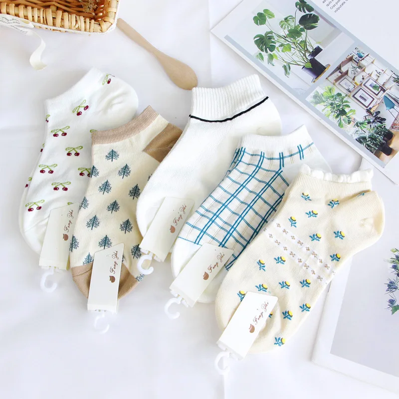 10 Pairs Woman Socks Cotton Gyaru Breathable Harajuku Ankle Cute Women Korean Style Women's Short Japanese Fashion Fun Kawaii
10 Pairs Woman Socks Cotton Gyaru Breathable Harajuku Ankle Cute Women Korean Style Women's Short Japanese Fashion Fun Kawaii