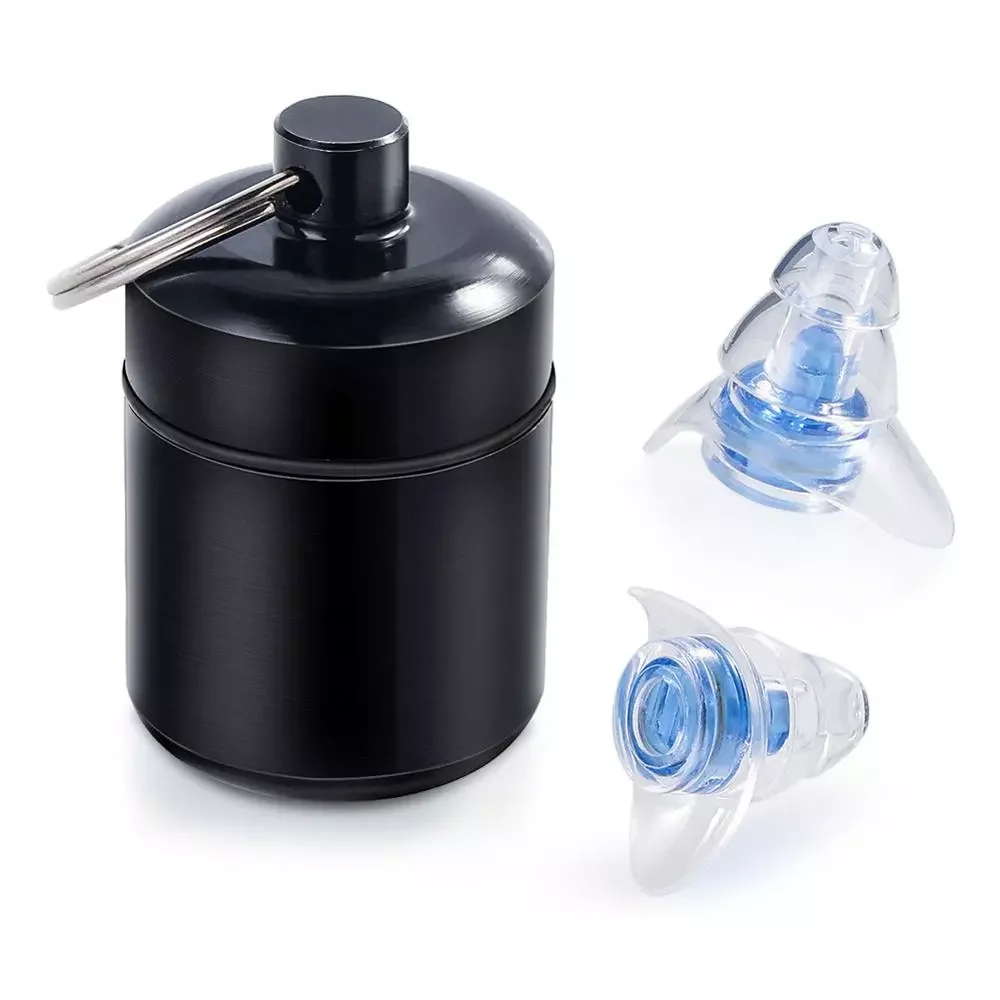 Silicone Ear Plugs Ear Protection Reusable Professional Music Earplugs Noise Reduction For Sleep DJ Bar Bands Sport 1 Pair
Silicone Ear Plugs Ear Protection Reusable Professional Music Earplugs Noise Reduction For Sleep DJ Bar Bands Sport 1 Pair