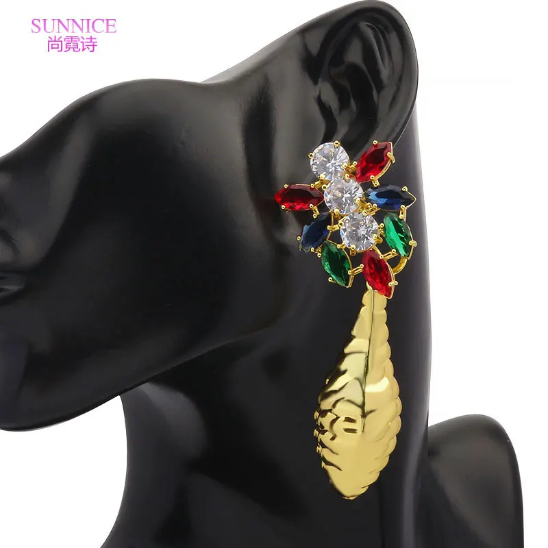 New in Clip Earrings For Women 18K Gold Women's Earring For Mother's Day Gift Multi Zirconia Earrings Jewelry Free Shipping
New in Clip Earrings For Women 18K Gold Women's Earring For Mother's Day Gift Multi Zirconia Earrings Jewelry Free Shipping