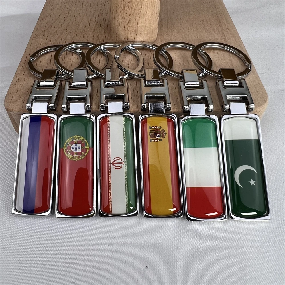 Car Keychain Russia Italy Spain Portugal Iran Pakistan Flag 3D Emblem Logo Badge Alloy Motorcycle Key Ring Auto Moto Accessories
Car Keychain Russia Italy Spain Portugal Iran Pakistan Flag 3D Emblem Logo Badge Alloy Motorcycle Key Ring Auto Moto Accessories
